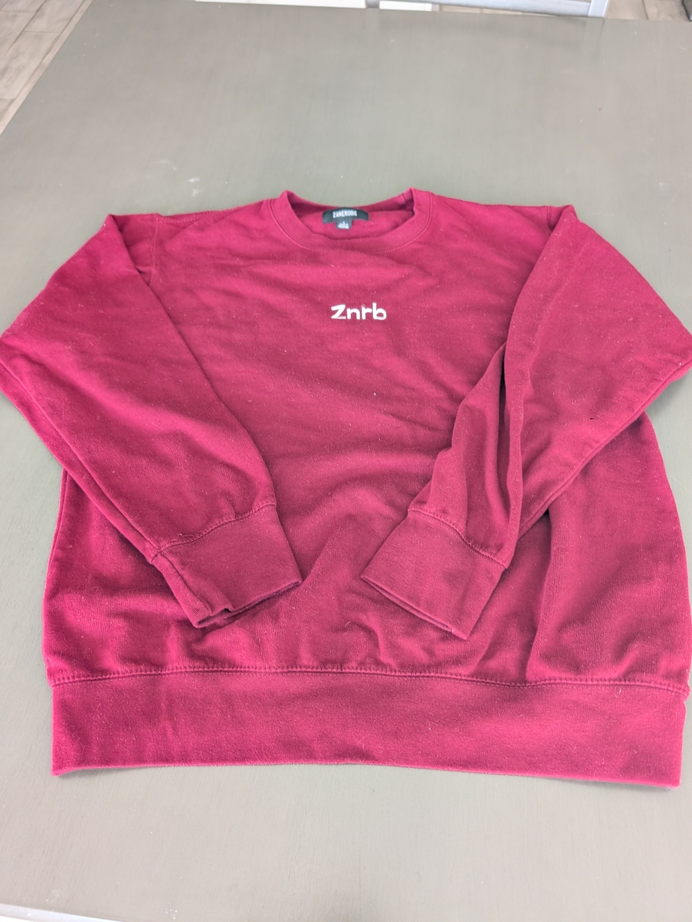 Zanerobe Wine Crewneck Sweatshirt